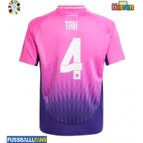 Deutschland Jonathan Tah #4 Auswärtstrikot EM 2024 Kurzarm